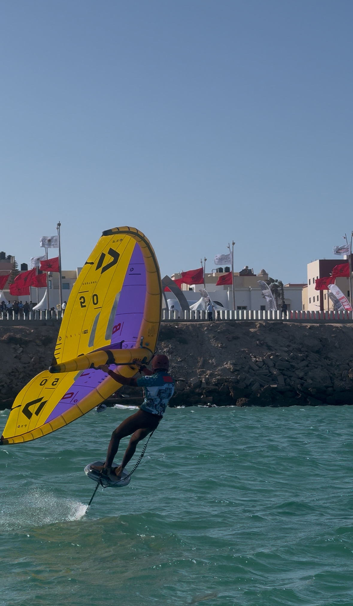 Wingfoil lessons Essaouira, learn wingfoil on the Atlantic coast Morocco